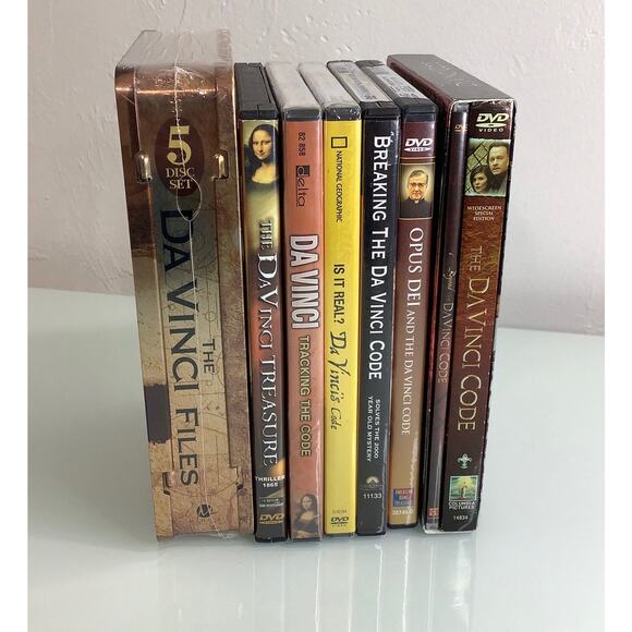 The Da Vinci Code bundle DVD total of 12 DVD EUC - Picture 2 of 12